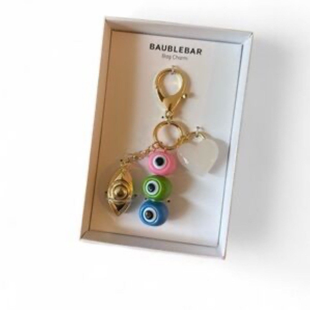 BaubleBar Multicolor Evil Eye Charm